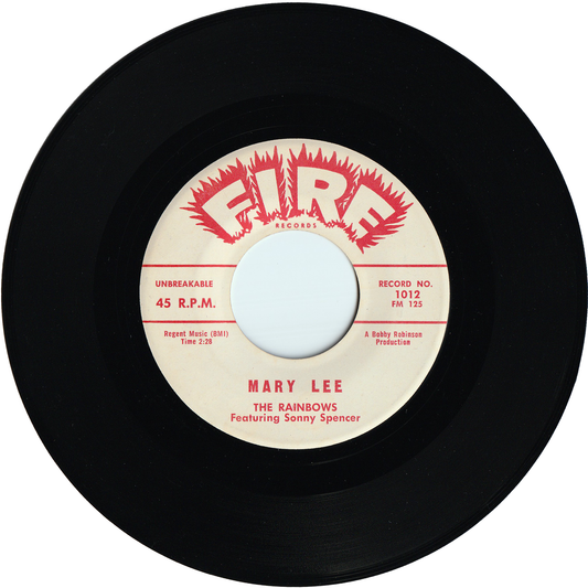 The Rainbows - Mary Lee / Evening [FIRE Label, Promo]