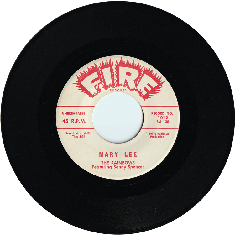 The Rainbows - Mary Lee / Evening [FIRE Label, Promo]