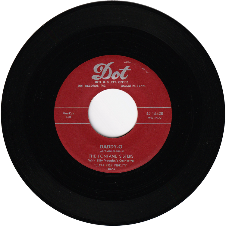 The Fontane Sisters - Daddy-O / Adorable