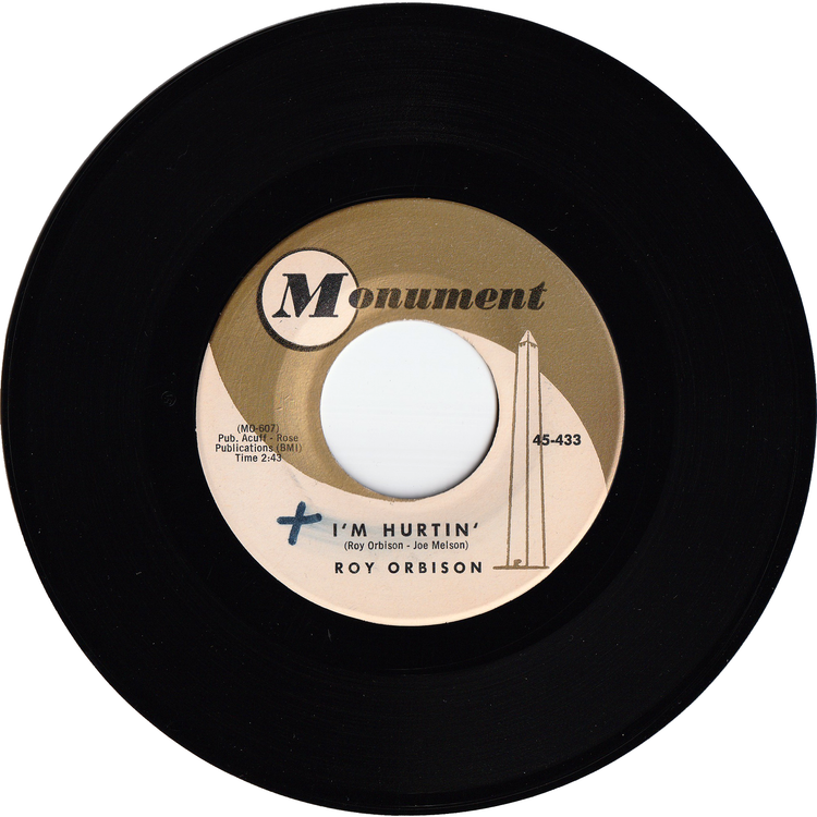 Roy Orbison - I'm Hurtin' / I Can't Stop Loving You [Vinyl, Monarch Pressing]