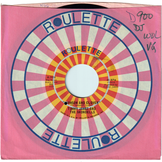 Tommy James & The Shondells - Crimson & Clover / Some Kind of Love [Vinyl, Indianapolis Pressing]