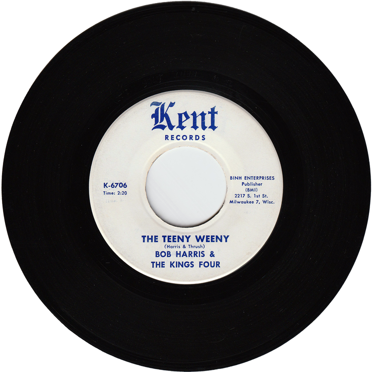 Bob Harris & The Kings Four - The Teeny Weeny / A Lonely Crowded Street