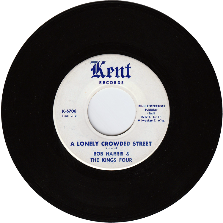 Bob Harris & The Kings Four - The Teeny Weeny / A Lonely Crowded Street