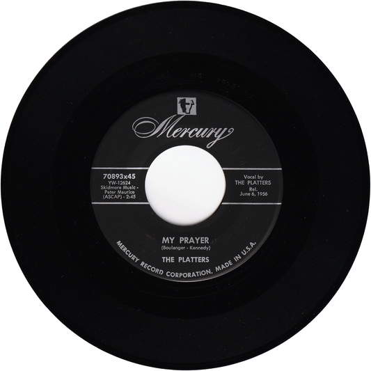 The Platters - My Prayer / Heaven On Earth [Black Label]