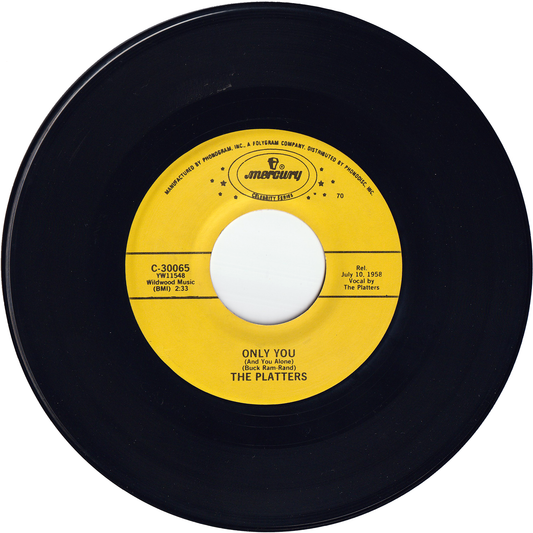 The Platters - Only You (& You Alone) / The Great Pretender [Re-Issue]