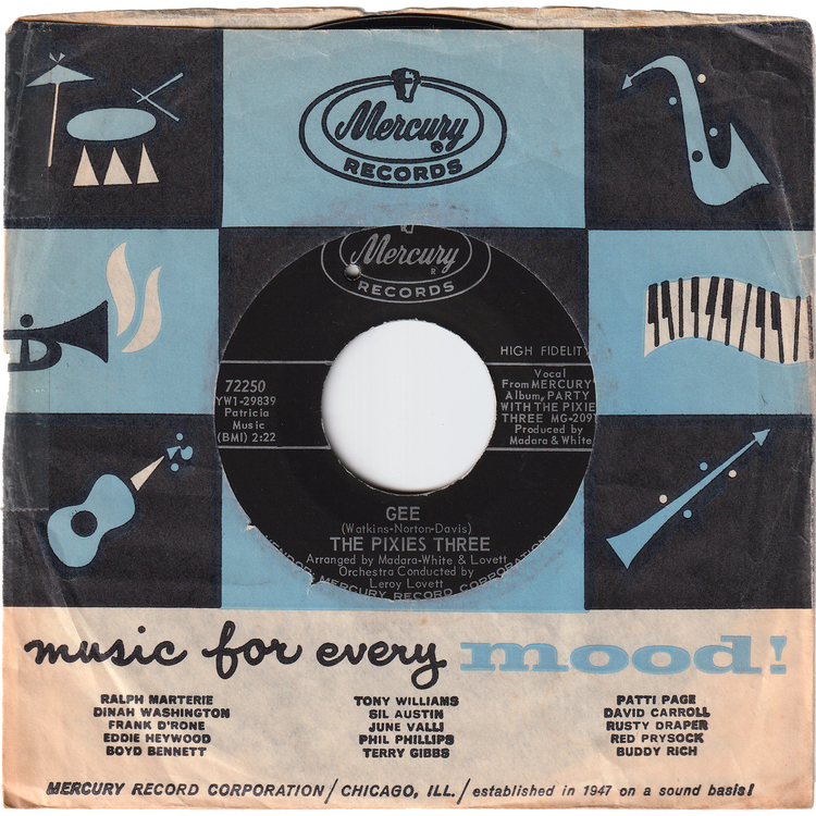 The Pixies Three - Gee / After The Party