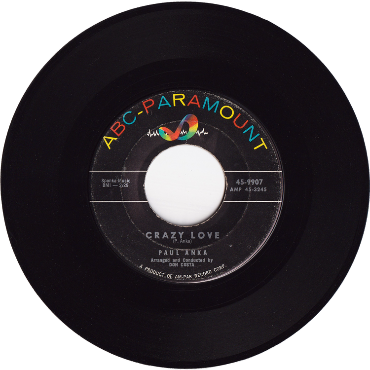 Paul Anka - Crazy Love / Let The Bells Keep Ringing