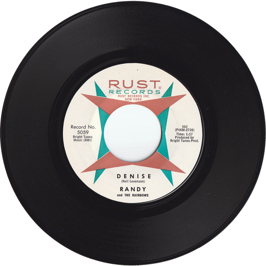 Randy & The Rainbows - Denise / Come Back