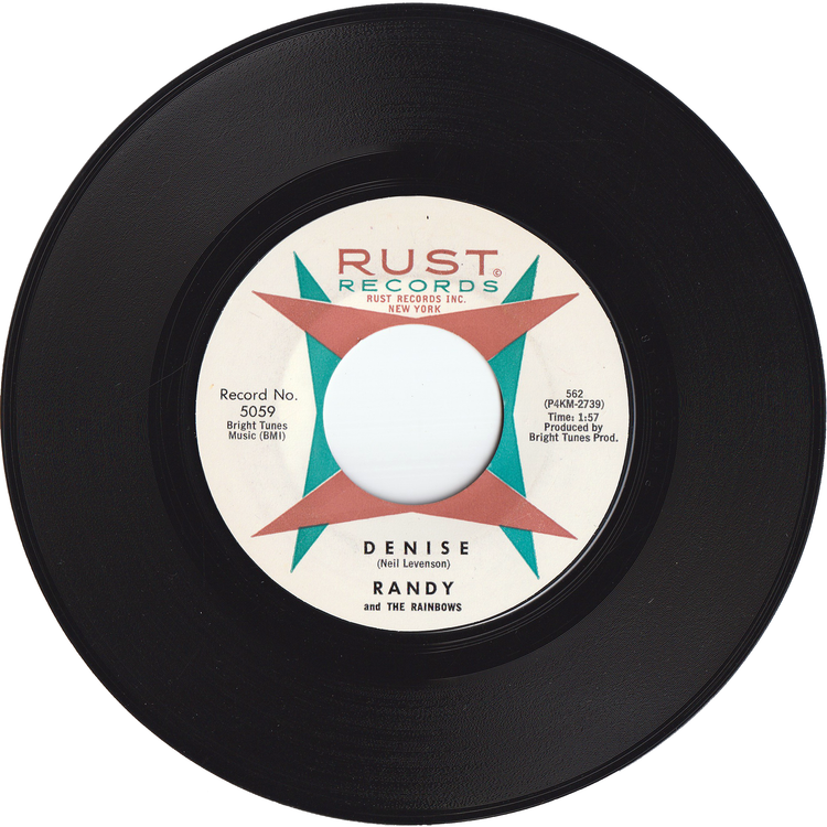 Randy & The Rainbows - Denise / Come Back