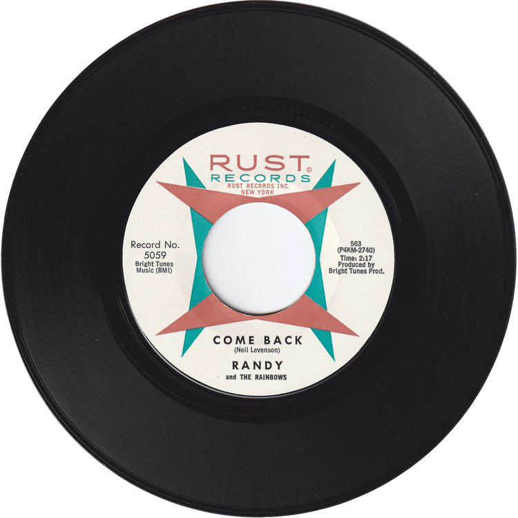 Randy & The Rainbows - Denise / Come Back