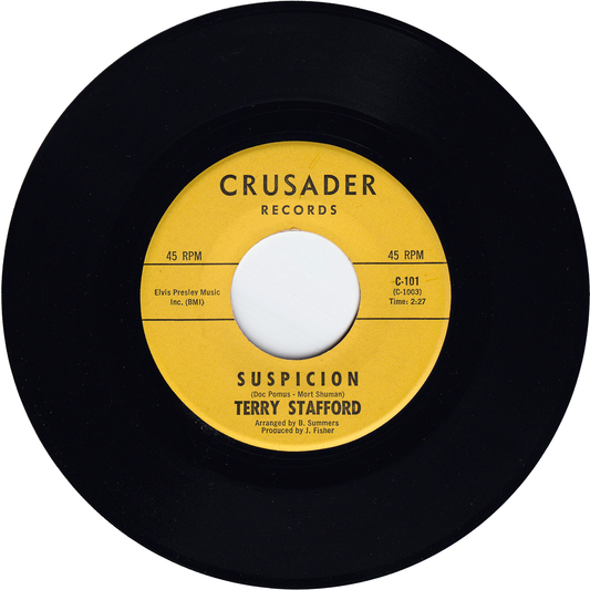 Terry Stafford - Suspicion / Judy [Vinyl, ALC Pressing]