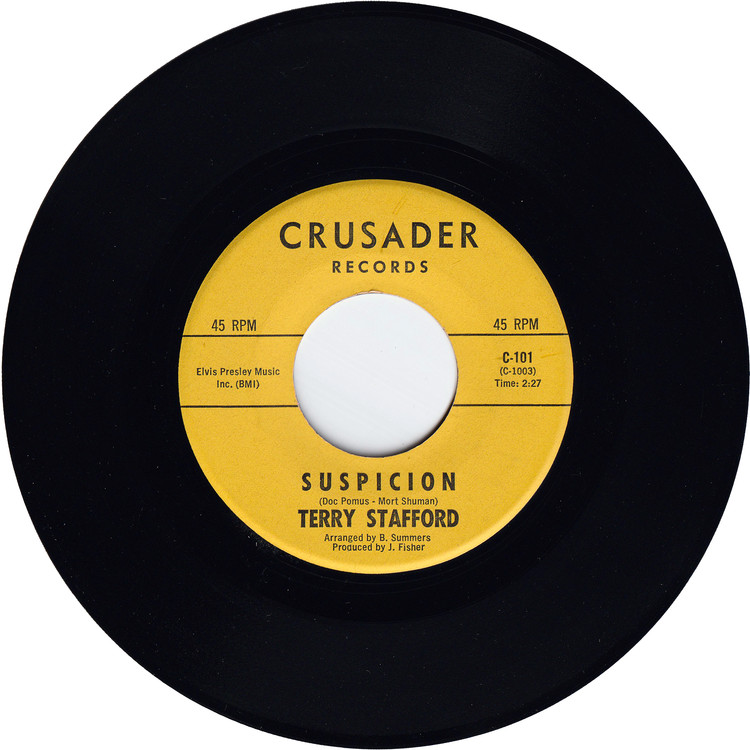 Terry Stafford - Suspicion / Judy [Vinyl, ALC Pressing]