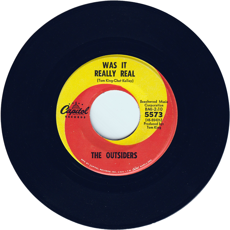The Outsiders - Time Won't Let Me / Was It Really Real [Scranton Pressing]