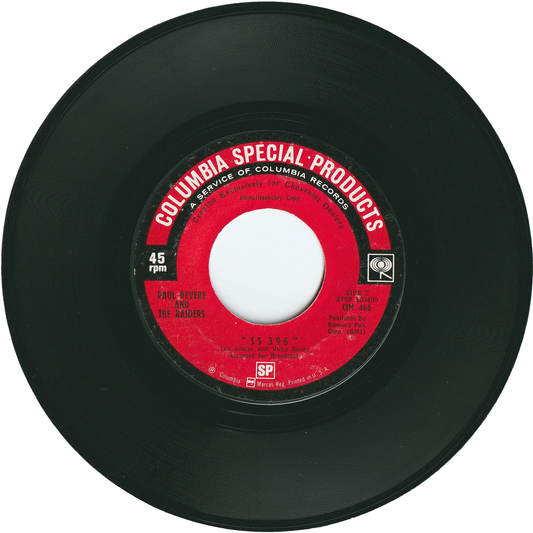 Paul Revere & The Raiders - SS 396 / The Cyrkle - Camaro