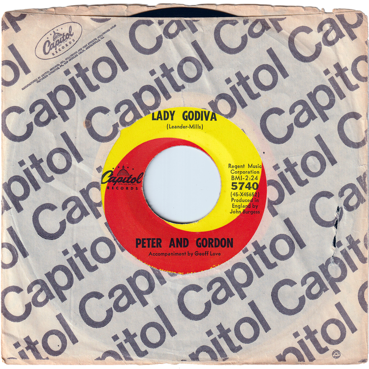 Peter & Gordon - Lady Godiva / Morning's Calling