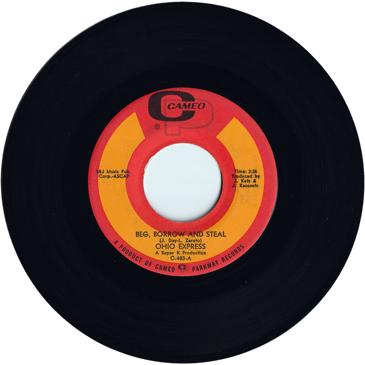 Ohio Express (The Rare Breed) - Beg, Borrow & Steal / Maybe