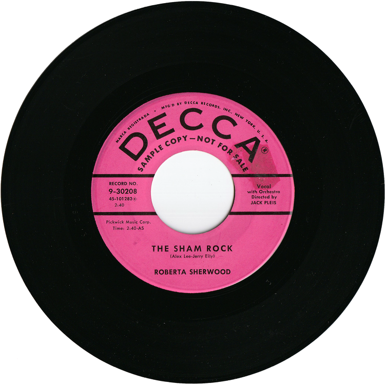 Roberta Sherwood - The Sham Rock / What Does It Matter? [Promo]