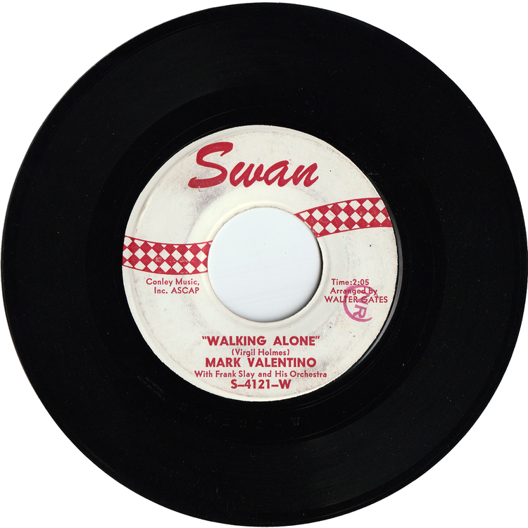 Mark Valentino - The Push & Kick / Walking Alone