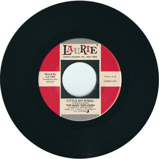 The Music Explosion - Little Bit O'Soul / I See The Light [Vinyl, Rockaway Pressing]