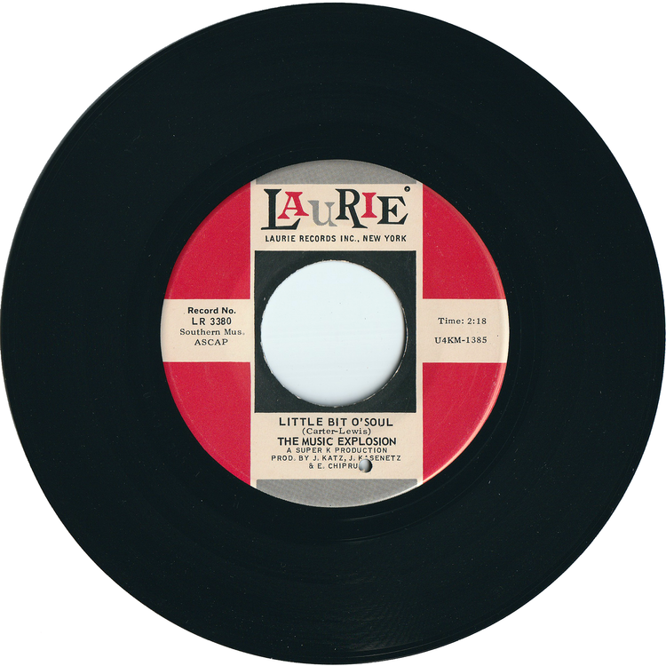 The Music Explosion - Little Bit O'Soul / I See The Light [Vinyl, Rockaway Pressing]