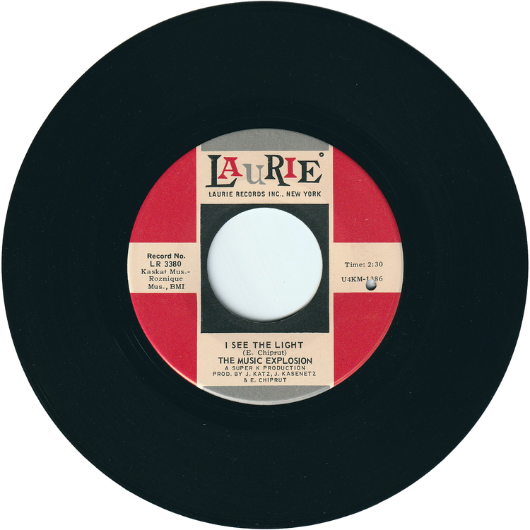The Music Explosion - Little Bit O'Soul / I See The Light [Vinyl, Rockaway Pressing]
