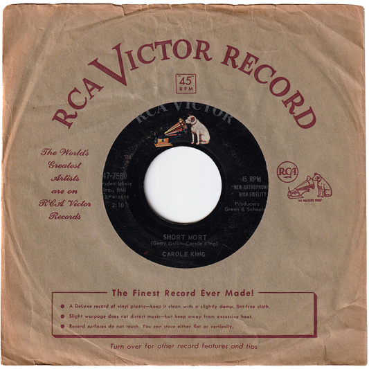 Carole King - Short Mort / Queen Of The Beach