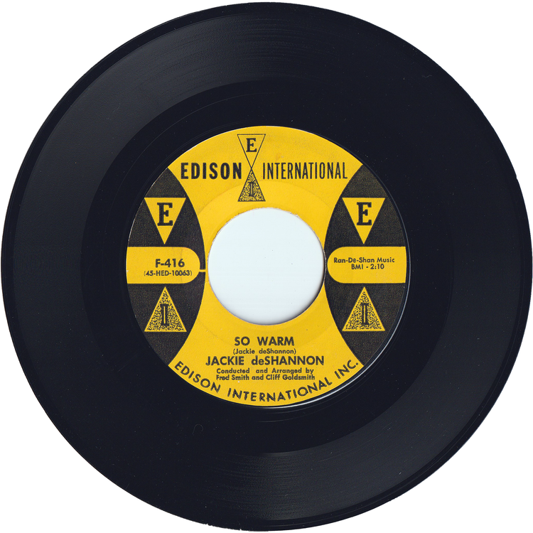 Jackie DeShannon - So Warm / I Wanna Go Home