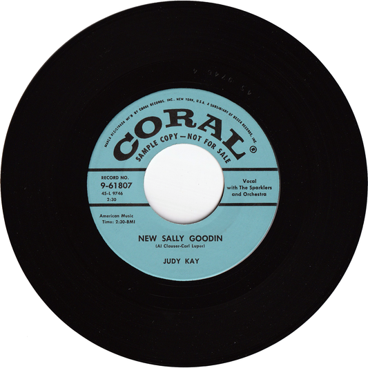 Judy Kay - New Sally Goodin / Lo Siento Mucho (I'm Very Sorry) [Promo]