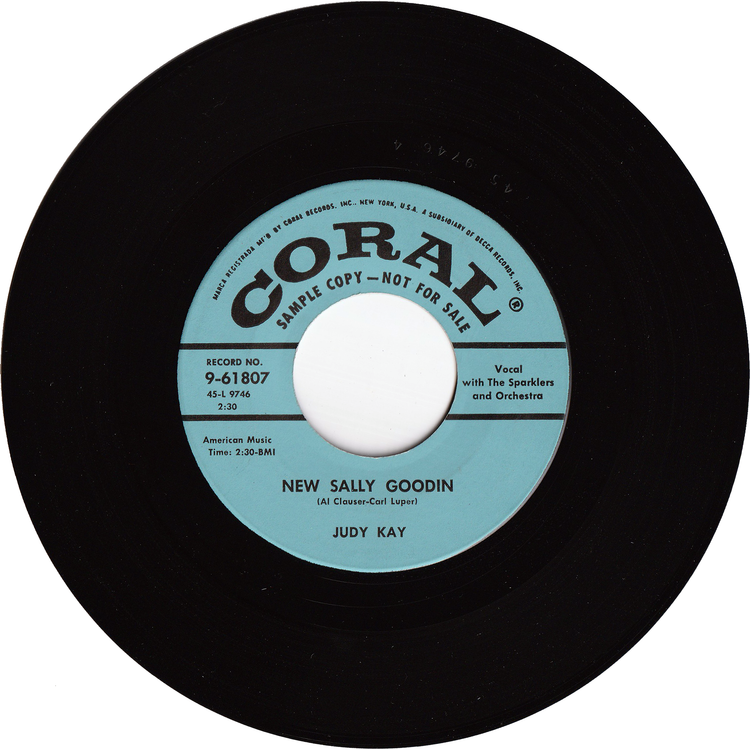 Judy Kay - New Sally Goodin / Lo Siento Mucho (I'm Very Sorry) [Promo]