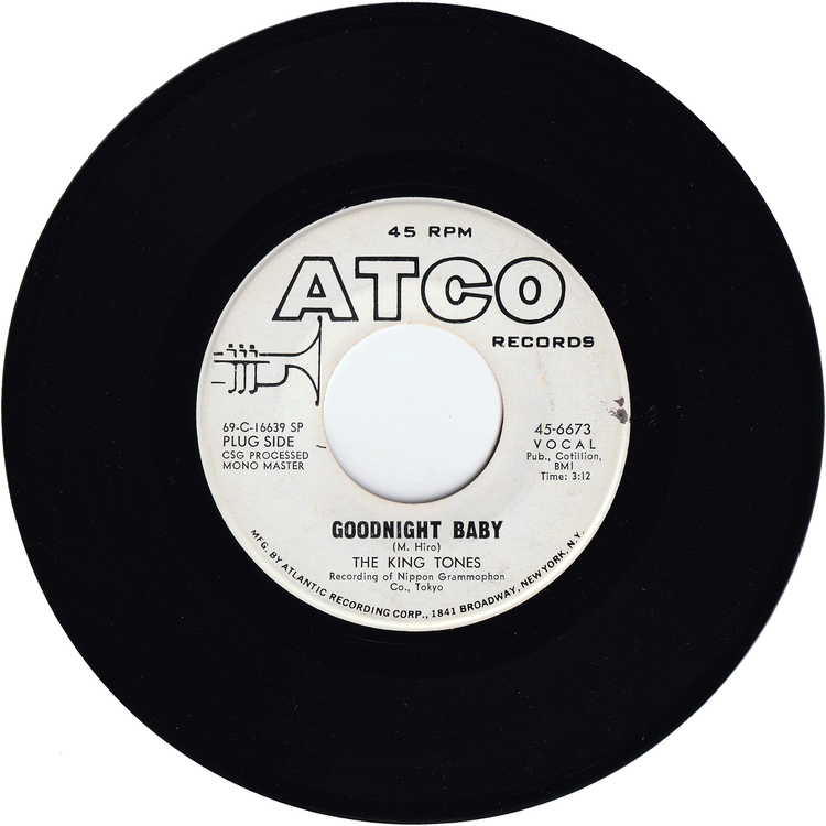 The King Tones - Good Night, Baby / Like A Castoff Puppy [Promo]