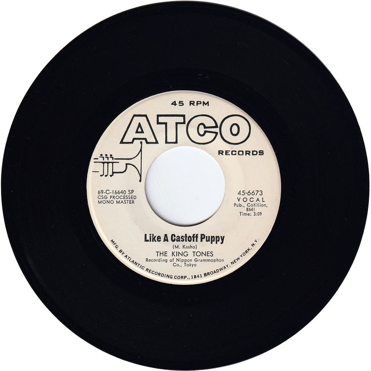 The King Tones - Good Night, Baby / Like A Castoff Puppy [Promo]