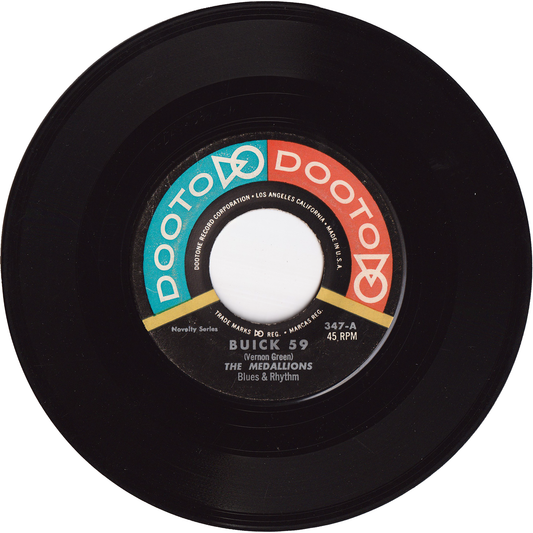 The Medallions - Buick 59 / The Letter [1960, 2nd.press]