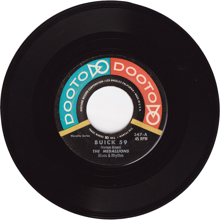 The Medallions - Buick 59 / The Letter [1960, 2nd.press]