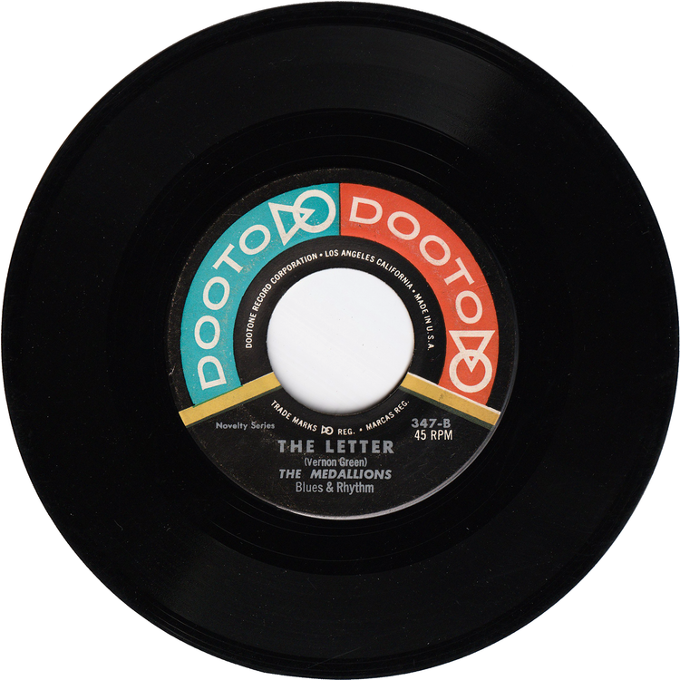 The Medallions - Buick 59 / The Letter [1960, 2nd.press]