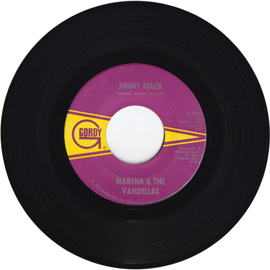 Martha & The Vandellas - Jimmy Mack / Third Finger, Left Hand