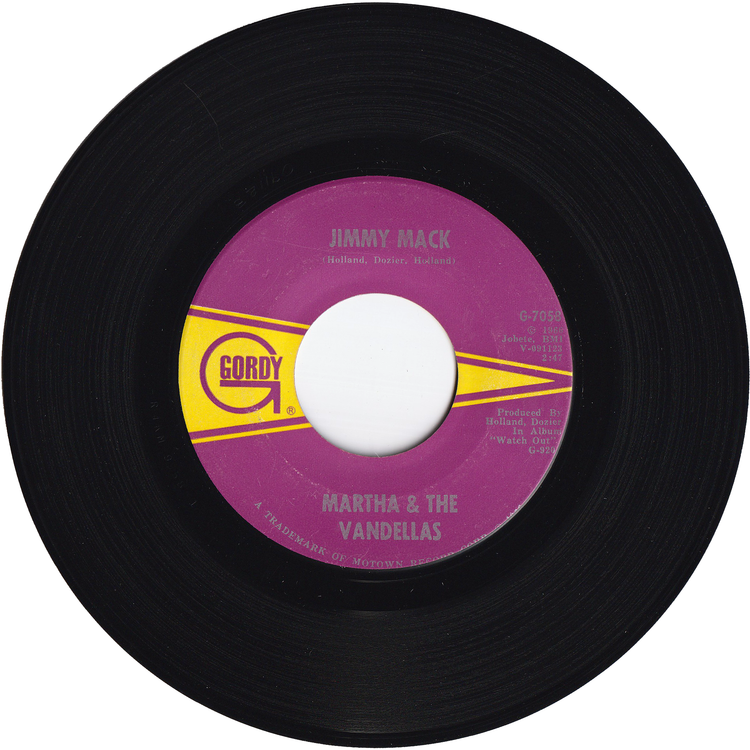 Martha & The Vandellas - Jimmy Mack / Third Finger, Left Hand