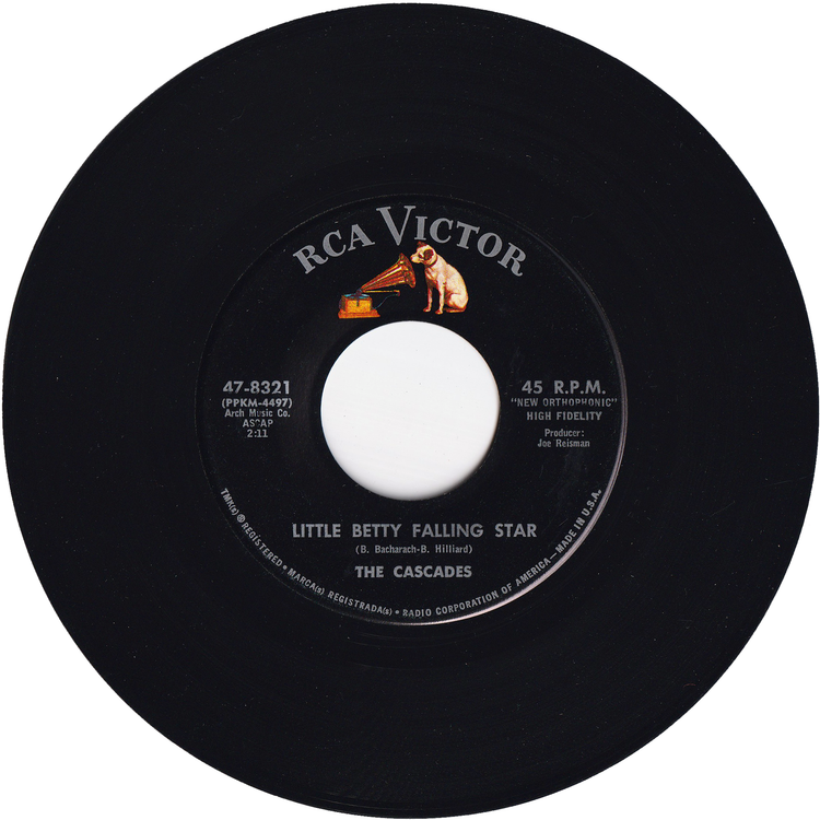 The Cascades - Little Betty Falling Star / Those Were The Good Old Days