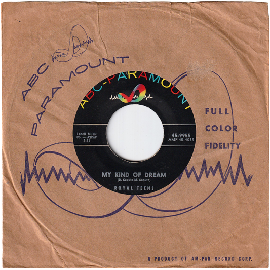 The Royal Teens - My Kind Of Dream / Open The Door (Forgot The Key)