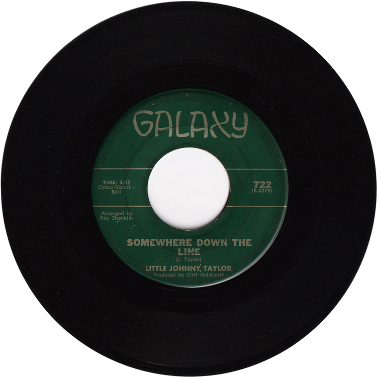 Little Johnny Taylor - Somewhere Down The Line / Part Time Love