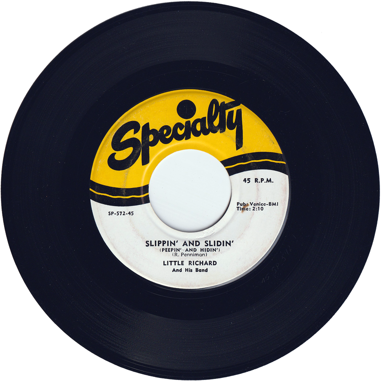 Little Richard - Long Tall Sally / Slippin' & Slidin' [Yellow Line Label]