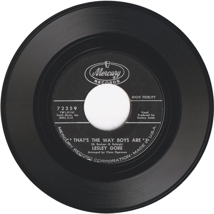 Lesley Gore - That's The Way Boys Are / That's The Way The Ball Bounces