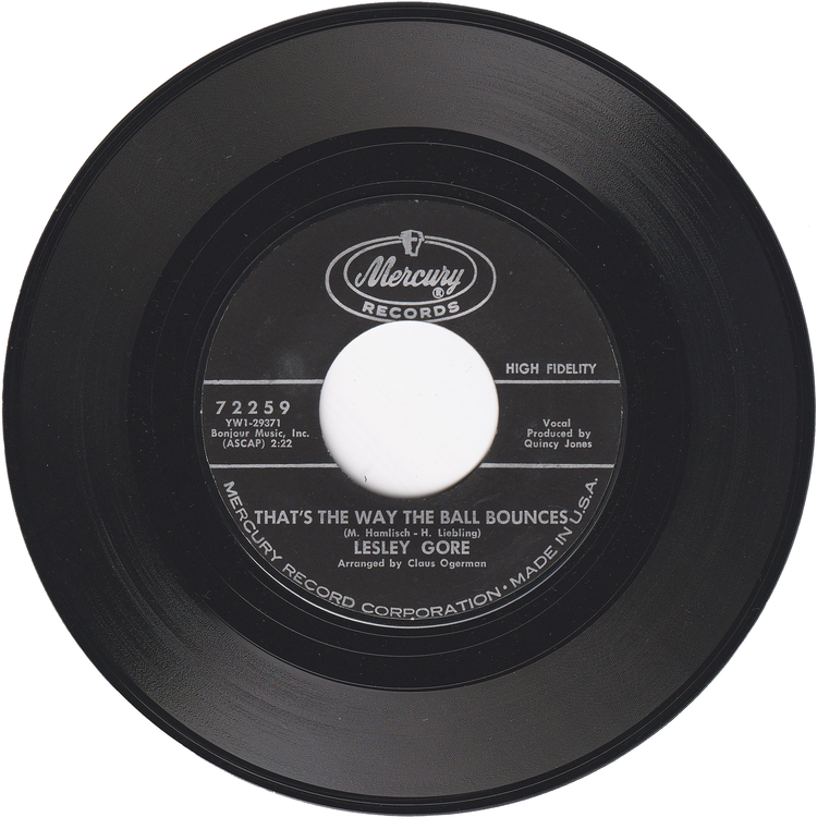 Lesley Gore - That's The Way Boys Are / That's The Way The Ball Bounces