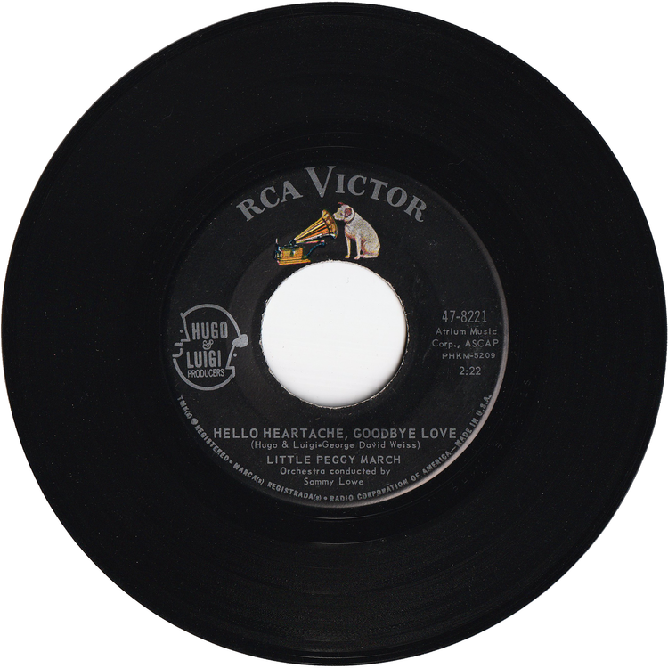 Little Peggy March - Hello Heartache, Goodbye Love / Boy Crazy