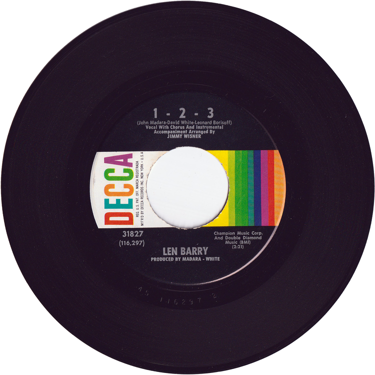 Len Barry - 1-2-3 / Bullseye