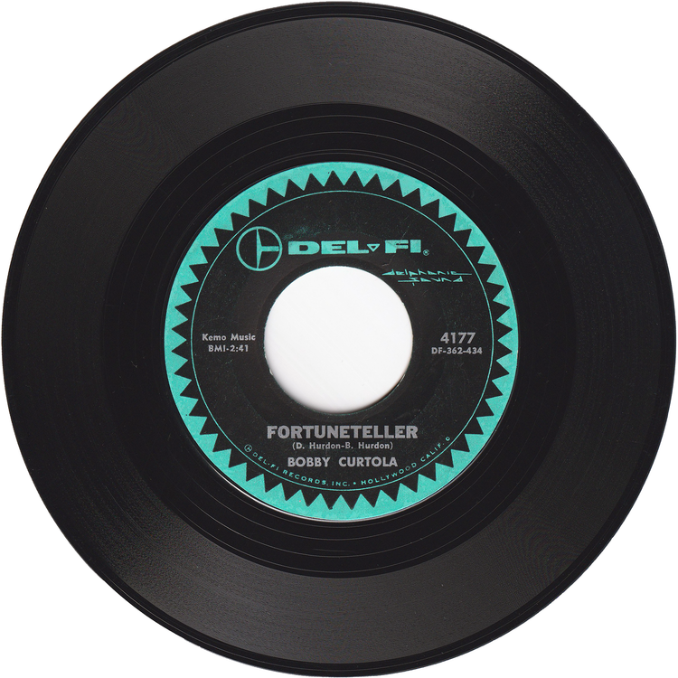 Bobby Curtola - Fortune Teller / Johnny Take Your Time