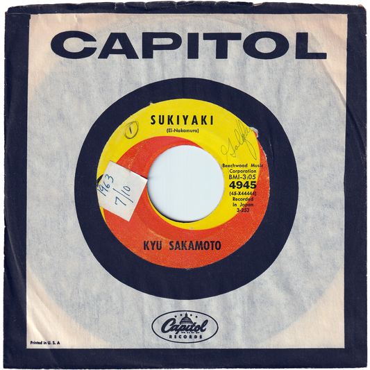 Kyu Sakamoto - Sukiyaki / Anoko No Namaewa Nantenkana