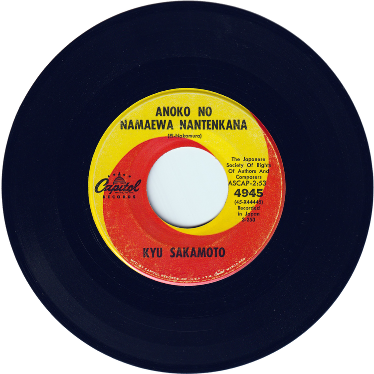 Kyu Sakamoto - Sukiyaki / Anoko No Namaewa Nantenkana