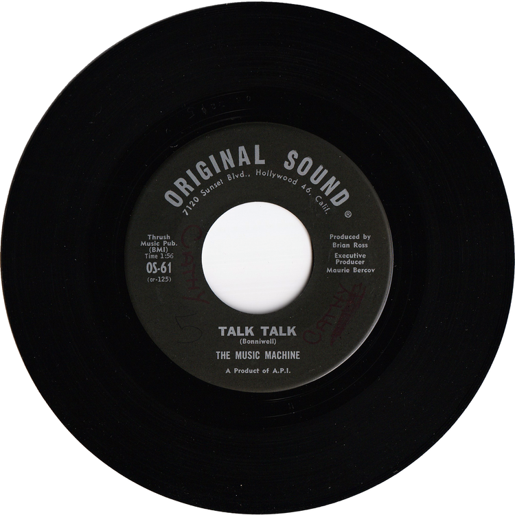 The Music Machine - Talk Talk / Come On In