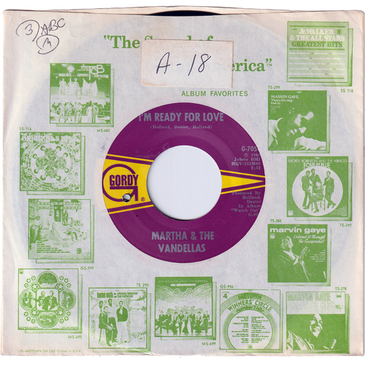 Martha & The Vandellas - I'm Ready For Love / He Doesn't Love Her Anymore [Vinyl, American Record Pressing]
