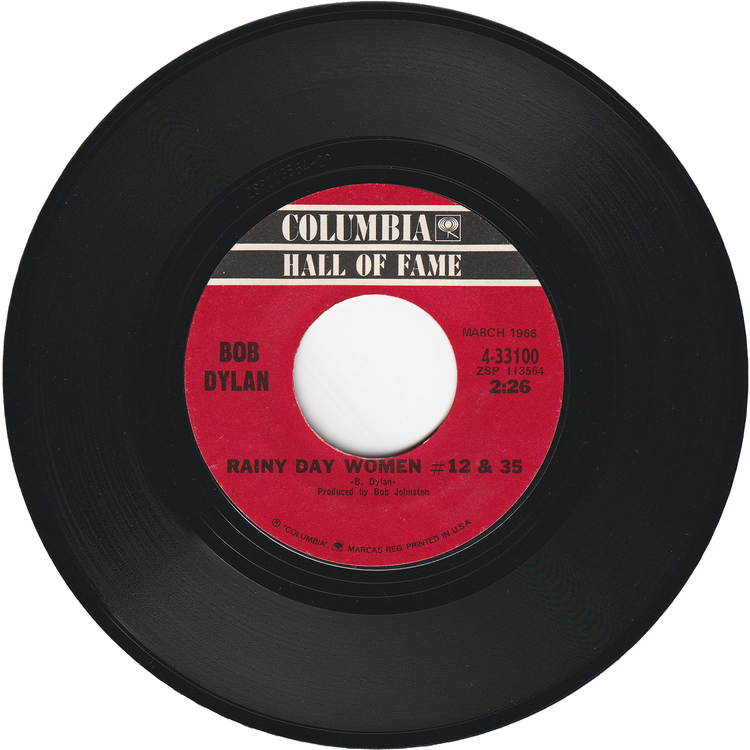 Bob Dylan - Like A Rolling Stone / Rainy Day Women #12 & 35 [Re-Issue]
